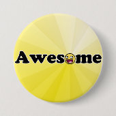 Awesomositeit Ronde Button 7,6 Cm (Voorkant)