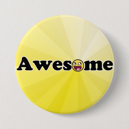 Awesomositeit Ronde Button 7,6 Cm (Voorkant)