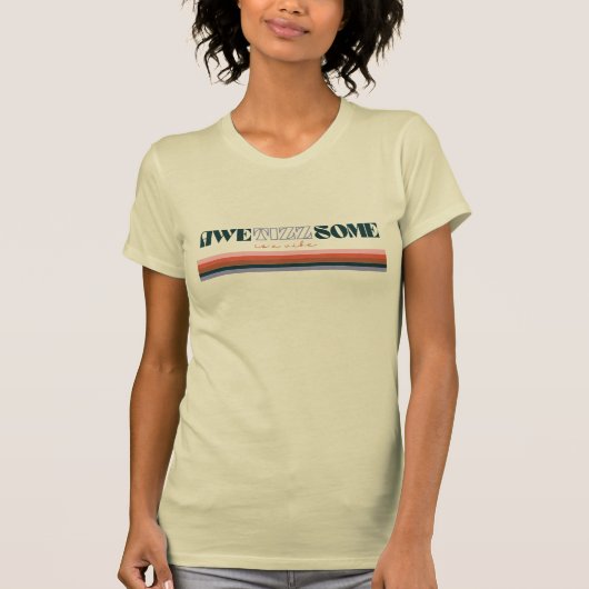 AweTizzSome is een Vibe T-shirt (Voorkant)