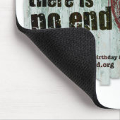 AWF Mousepad 2015 "Er is geen einde aan liefde" Muismat (Hoek)