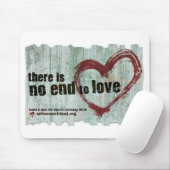 AWF Mousepad 2015 "Er is geen einde aan liefde" Muismat (Met muis)