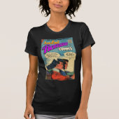 Awful Romance Comics - parody retro comic cover T-shirt (Voorkant)