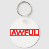 Awful Stamp Sleutelhanger (Achterkant)