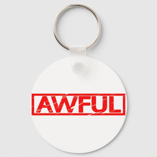 Awful Stamp Sleutelhanger (Achterkant)