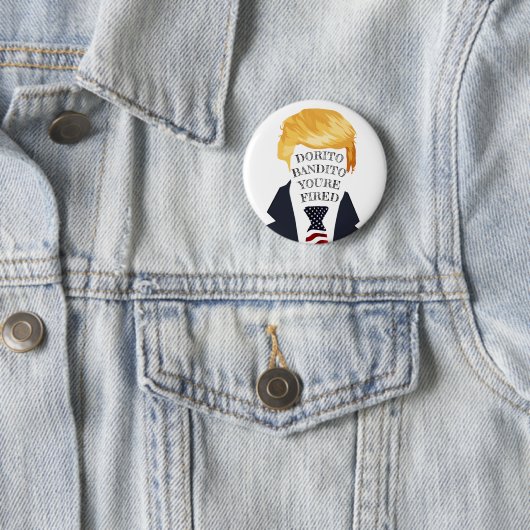Awful Trump Quotes - je bent gefireerd Ronde Button 5,7 Cm (In situ)