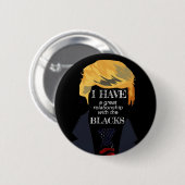 Awful Trump Quotes - The Blacks Ronde Button 5,7 Cm (Voorkant /achterkant)