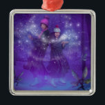 Awful Truth Ornament B<br><div class="desc">Rachel en Astrid op een versiering.</div>