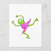 Awkward Ballet Frog Briefkaart (Voorkant)