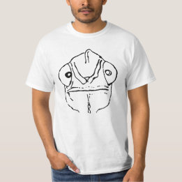 Awkward Chameleon Animal T-shirt