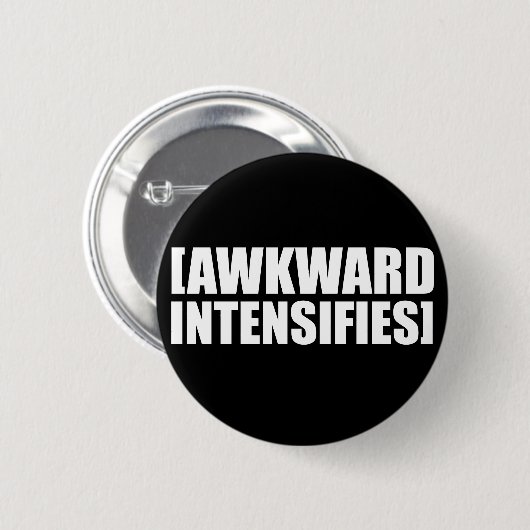 Awkward Intensifieert Button (Voorkant /achterkant)