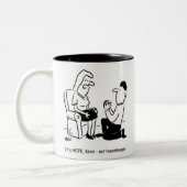 Awkward Marriage Voorstel Tweekleurige Koffiemok (Links)