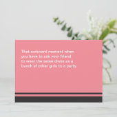 Awkward Moment, je wordt mijn kaartje Kaart (Staand voorkant)