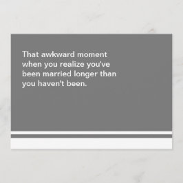 Awkward Moment Jubileum Kaart