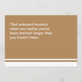 Awkward Moment Jubileum Kaart