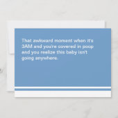 Awkward Moment New Baby Card Kaart (Voorkant)