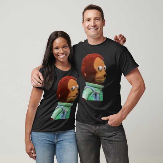 Awkward Monkey Puppet Meme T-shirt (Unisex)