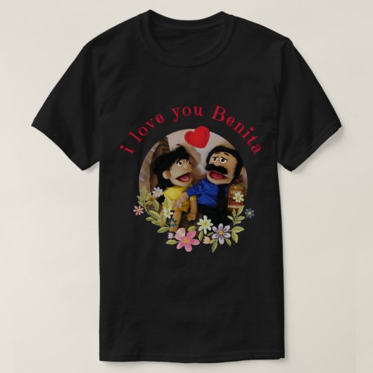 Awkward Puppets Benita T-shirt (Design voorkant)