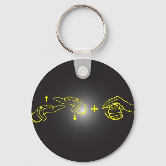 Awkward Signage Sleutelhanger (Voorkant)