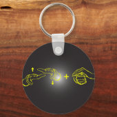 Awkward Signage Sleutelhanger (Voorkant)