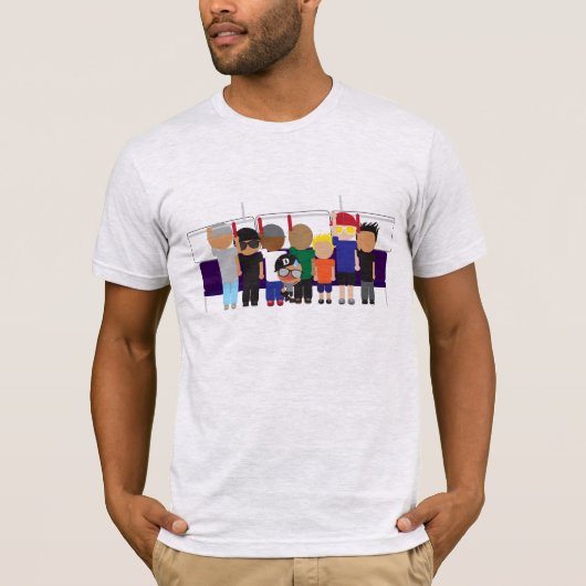 Awkward Urban Squed Bus T-shirt (Voorkant)