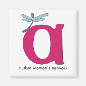 AWN nieuwe logo magneet (Voorkant)