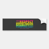 AWN Rainbow Pride Bumpersticker (Voorkant)