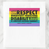 AWN Rainbow Pride Sticker (Tas)