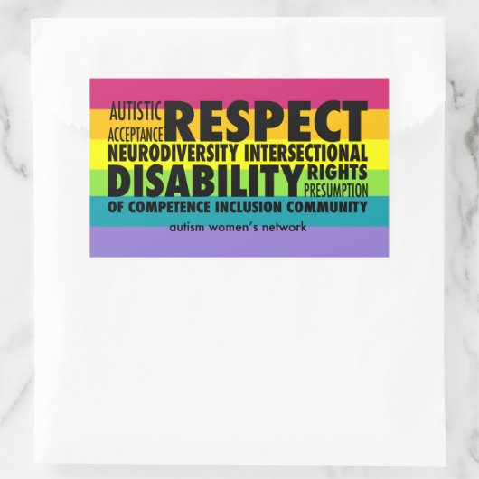 AWN Rainbow Pride Sticker (Tas)