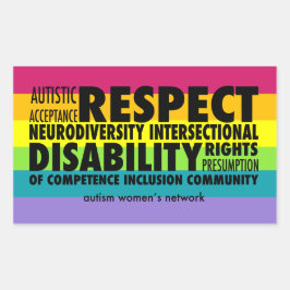 AWN Rainbow Pride Sticker