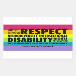 AWN Rainbow Pride Sticker