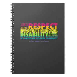 AWN Rainbow Woordwolk Notitieboek