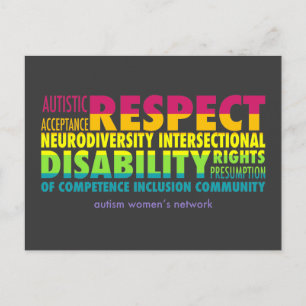 AWN-regenboogpride Briefkaart