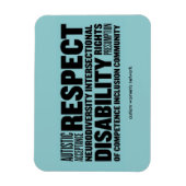 AWN woord cloud flexi-magneet Magneet (Verticaal)