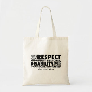 AWN Word Cloud Bag Tote Bag