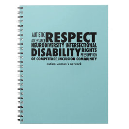 AWN Word Cloud-laptop Notitieboek