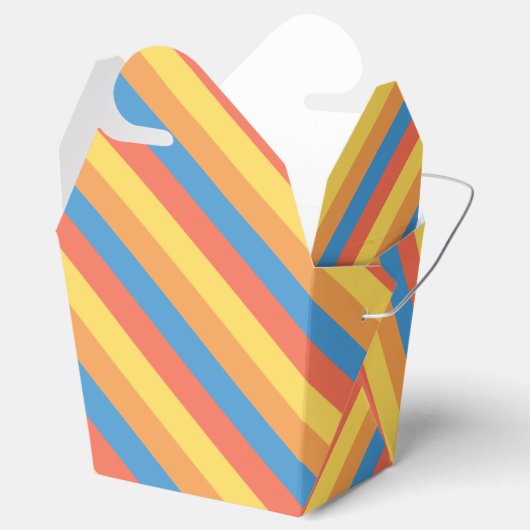 Awning Favor Box Bedankdoosjes (Geopend)