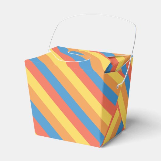 Awning Favor Box Bedankdoosjes (Voorkant Zijde)