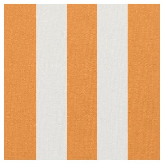 Awning Stripes Oranje Stof (Close Up)