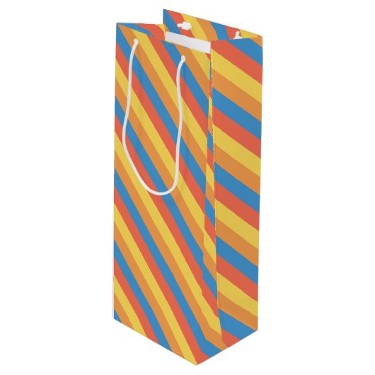 Awning Wine Gift Bag Wijn Cadeautas (Voorkant Gekanteld)