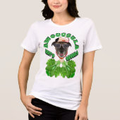 Awooogula, dat is Arugula Tri-Blend Shirt (Voorkant)