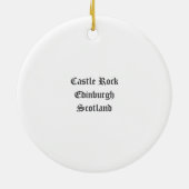 aWorld2Celebrate: Castle Rock Keramisch Ornament (Achterkant)