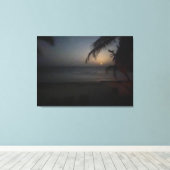 aWorld2Celebrate: GOODNIGHT TULUM MOON Canvas Afdruk (Insitu (Houten vloer))