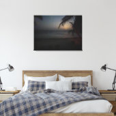 aWorld2Celebrate: GOODNIGHT TULUM MOON Canvas Afdruk (Insitu (Slaapkamer))