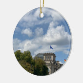 aWorld2Celebrate: groen Berlijn Keramisch Ornament (Links)