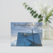 aWorld2Celebrate: Groeten uit Berlijn! Briefkaart (Staand voorkant)