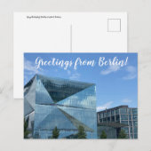 aWorld2Celebrate: Groeten uit Berlijn! Briefkaart (Voorkant / Achterkant)