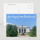 aWorld2Celebrate: Groeten uit Boekarest! Briefkaart (Voorkant / Achterkant)