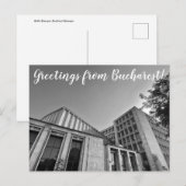 aWorld2Celebrate: Groeten uit Boekarest! Briefkaart (Voorkant / Achterkant)