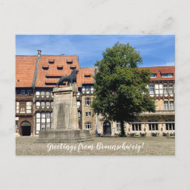 aWorld2Celebrate: Groeten uit Braunschweig! Briefkaart