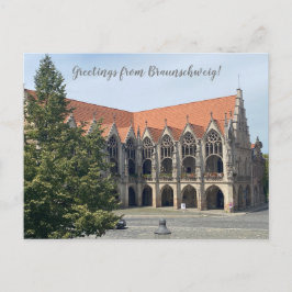 aWorld2Celebrate: Groeten uit Braunschweig! Briefkaart